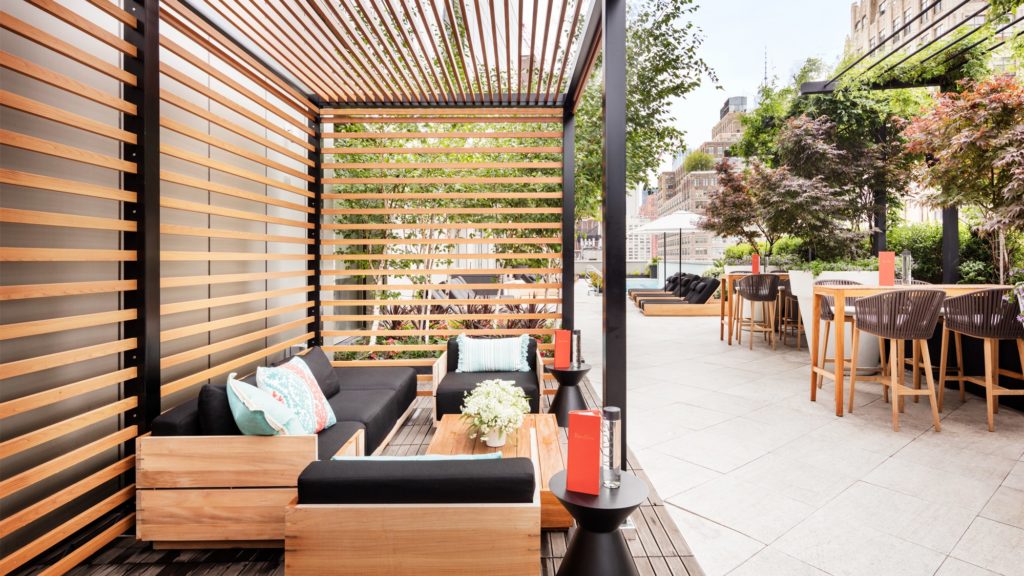 Terrace on 7/ Scott Frances/The Dominick Hotel/ Best Rooftop Restaurants in NYC