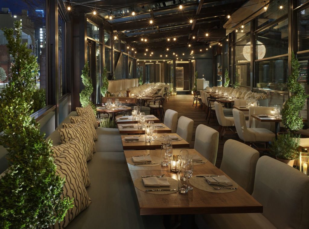 Veranda at ModernHaus Hotel / Best Rooftop Restaurants in NYC